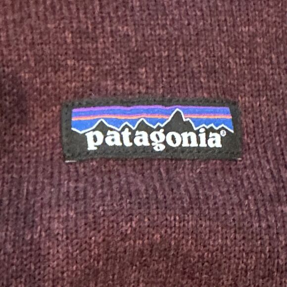 Patagonia Womens Better Sweater 1/4-Zip Dark Currant Size Medium Style 25617 - Picture 5 of 5